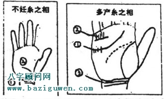 如何从手相看子女的多少?