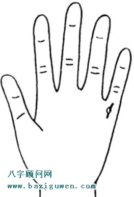 财运线上有岛纹的情况 