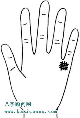 财运线变成格子的情况