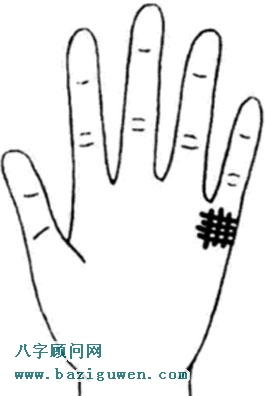 婚姻线有格子纹