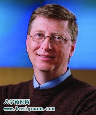 比尔盖茨八字从杀格日坐财库