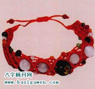 冥王星黑曜石手链