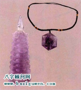 紫水晶旺桃花组合