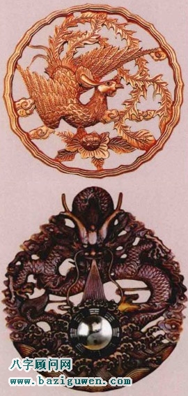 凤凰圆盘与神龙戏水各有和风水作用?