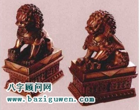 铜双狮