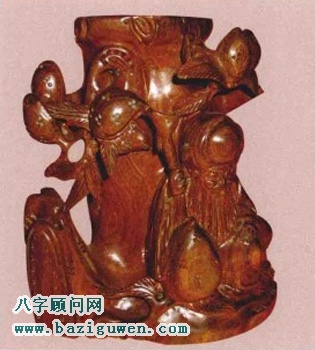 寿星笔筒的开运作用