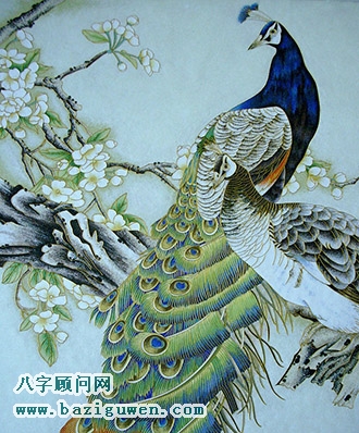 孔雀的风水开运作用